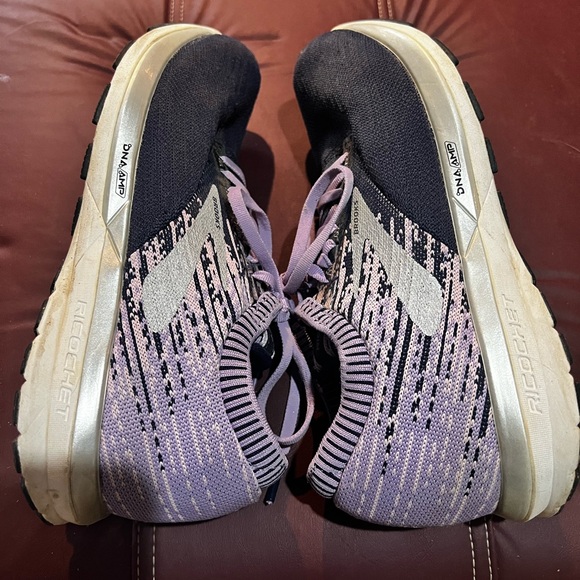 Brooks Purple and Black Athletic Shoes - Picture 4 of 5